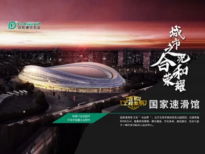 合和工程巡礼 | 案例-国家速滑馆