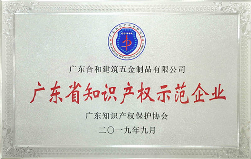 广东省知识产权示范企业