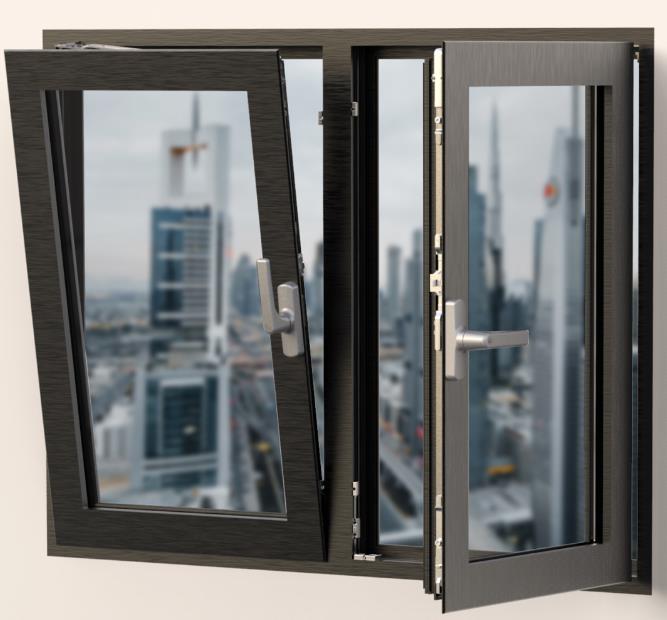 升级版 | YNXC05系列隐藏式内平开下悬五金系统